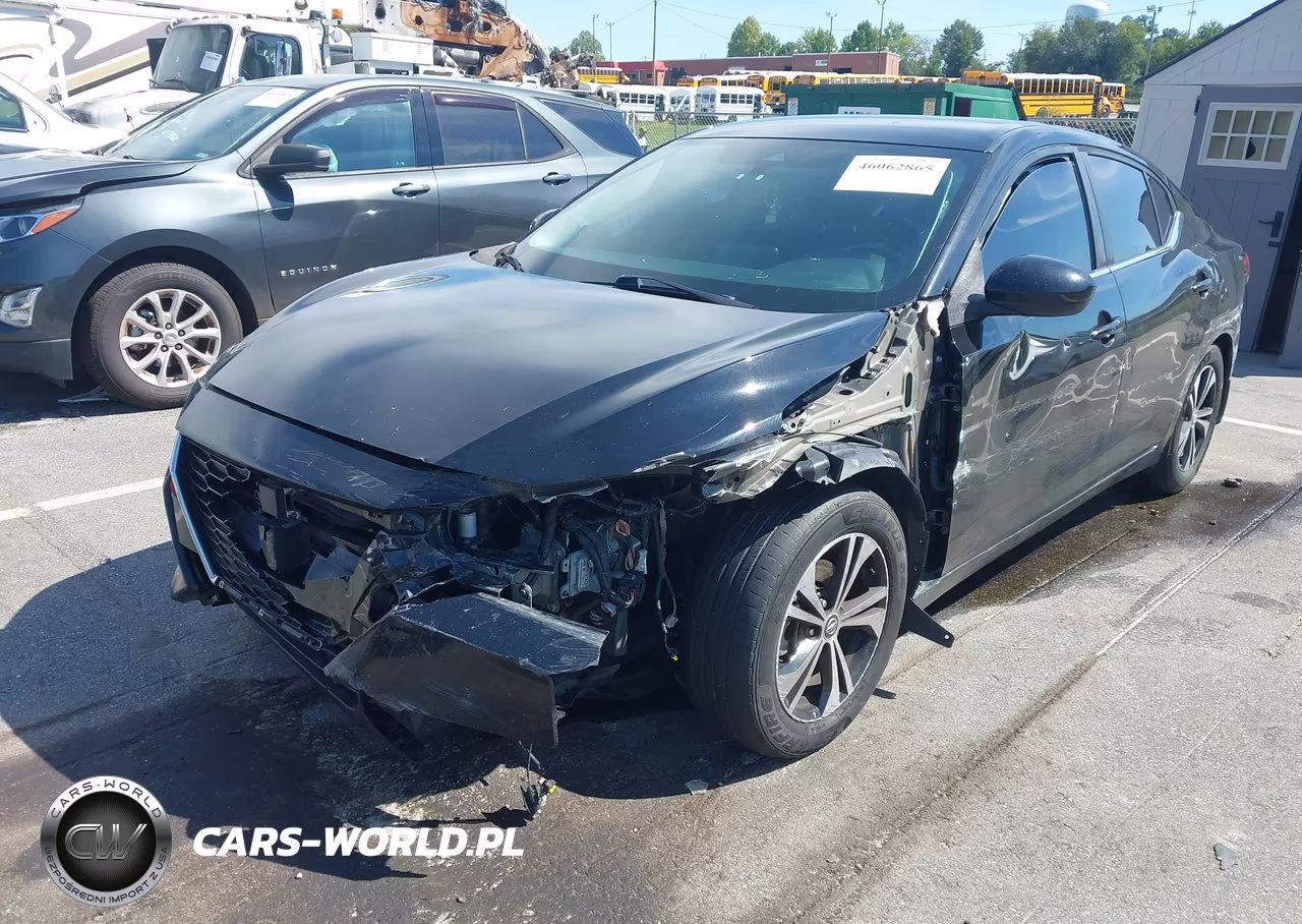 2021 Nissan Sentra Sv Xtronic Cvt VIN:3N1AB8CV2MY252612 - 6