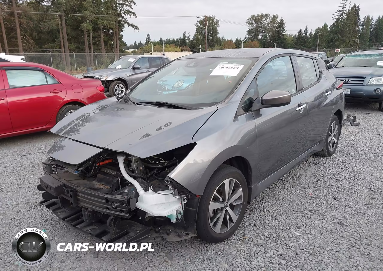 2022 Nissan Leaf S Plus 62 Kwh VIN:1N4BZ1BV2NC553435 - 2