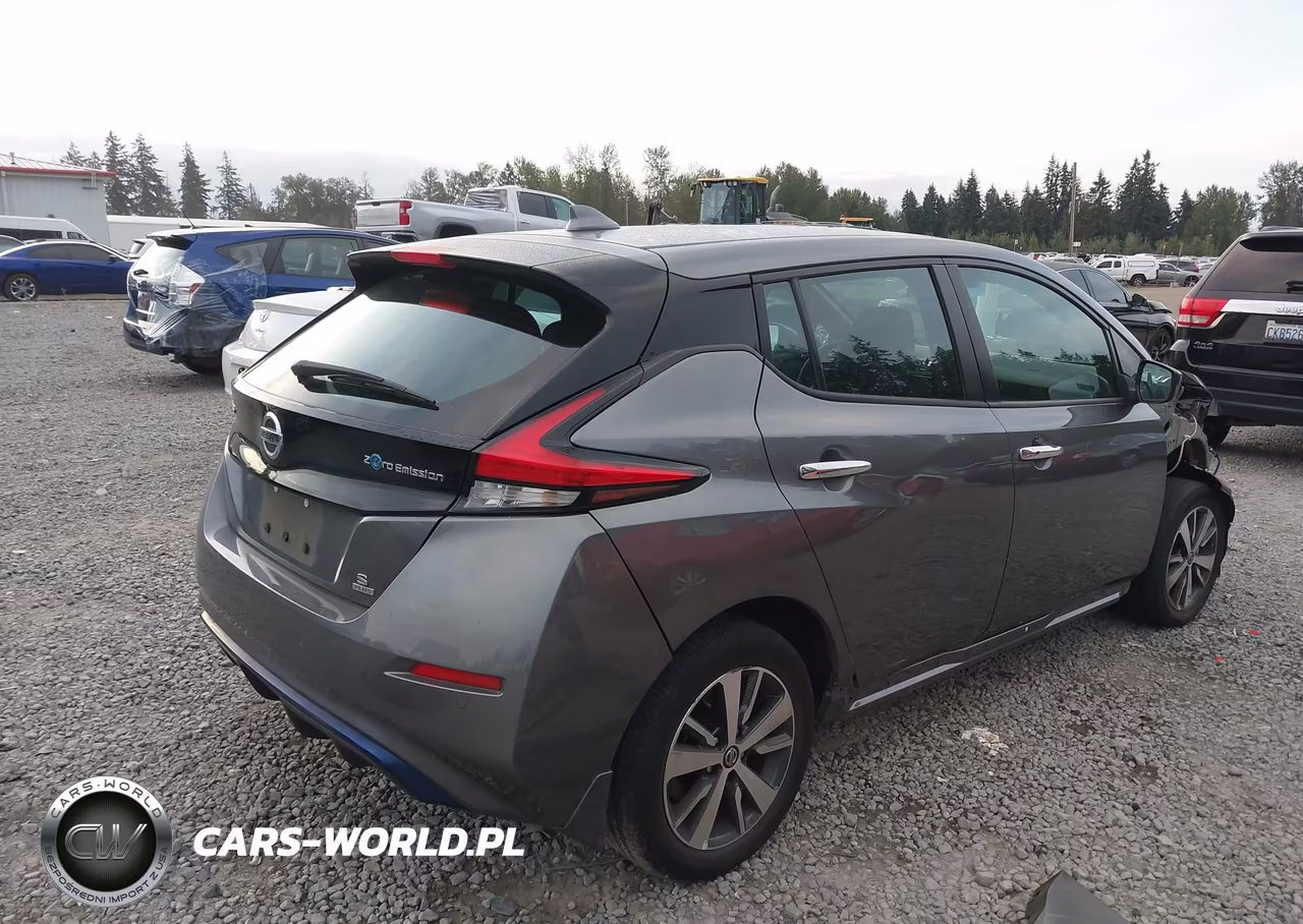 2022 Nissan Leaf S Plus 62 Kwh VIN:1N4BZ1BV2NC553435 - 4