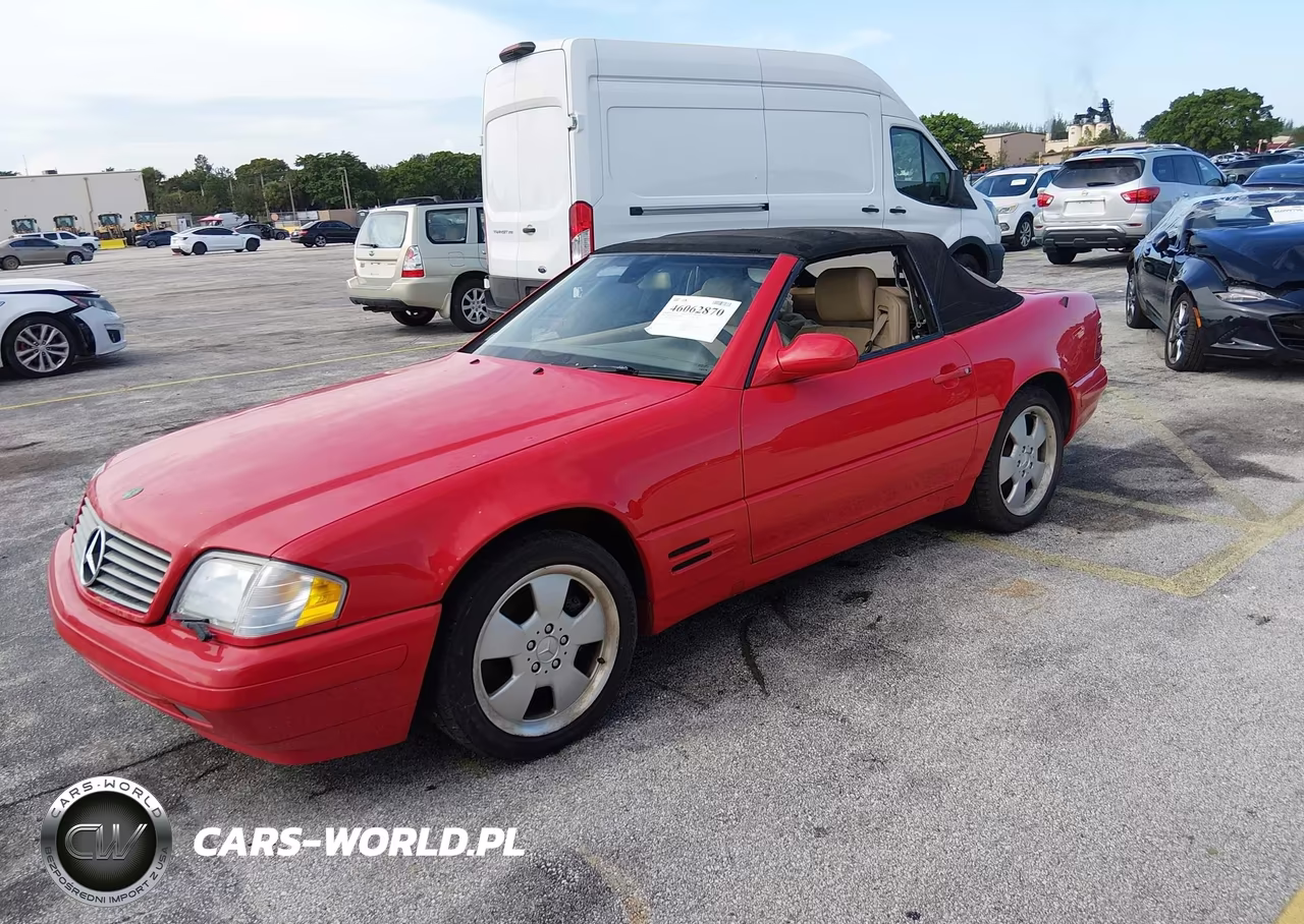 2000 Mercedes-Benz Sl 500 VIN:WDBFA68F7YF191569 - 2