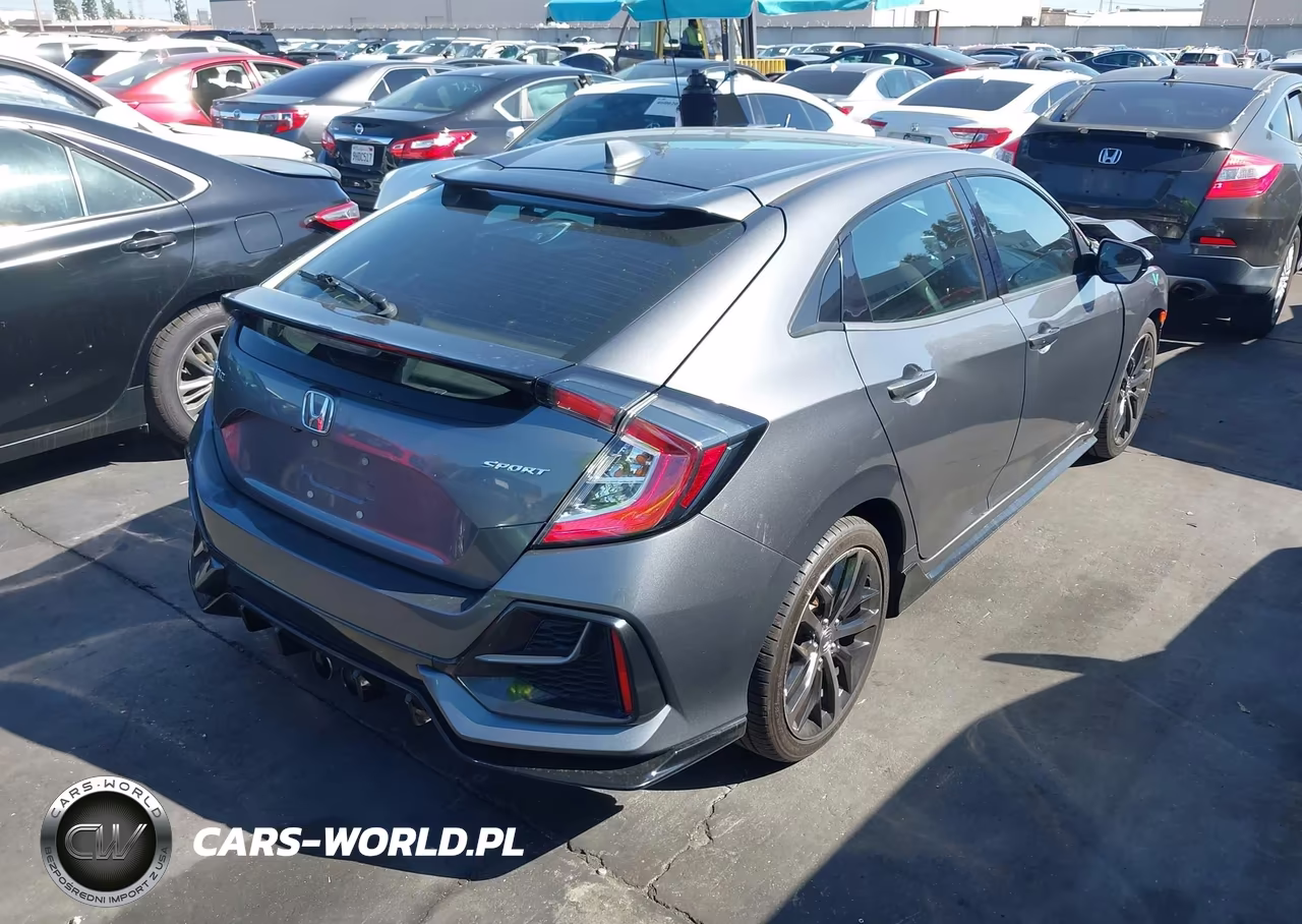 2021 Honda Civic Sport VIN:SHHFK7H43MU403531 - 4