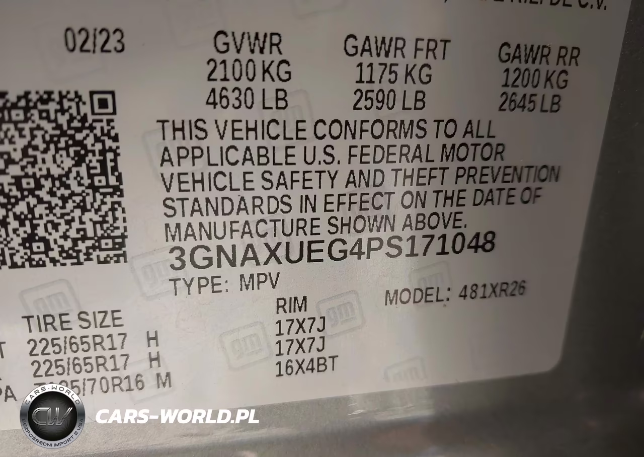 2023 Chevrolet Equinox Awd Lt VIN:3GNAXUEG4PS171048 - 9