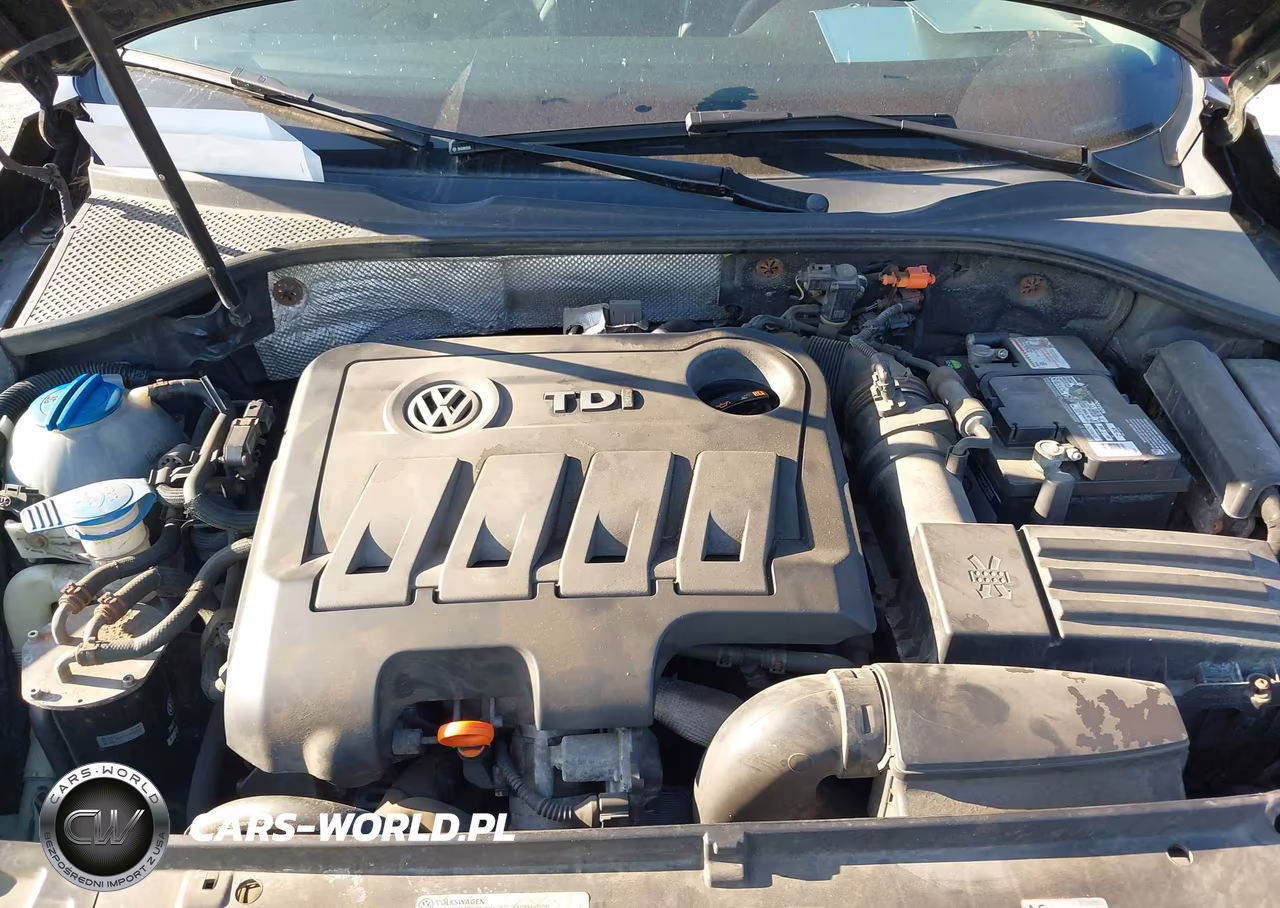 2013 Volkswagen Passat 2.0L Tdi Se VIN:1VWBN7A37DC142441 - 10