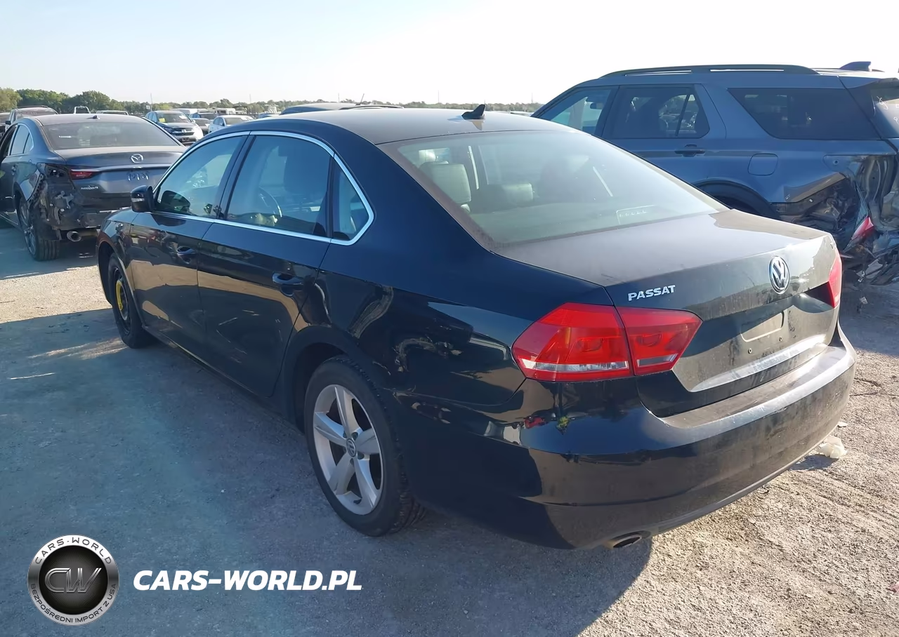 2013 Volkswagen Passat 2.0L Tdi Se VIN:1VWBN7A37DC142441 - 3