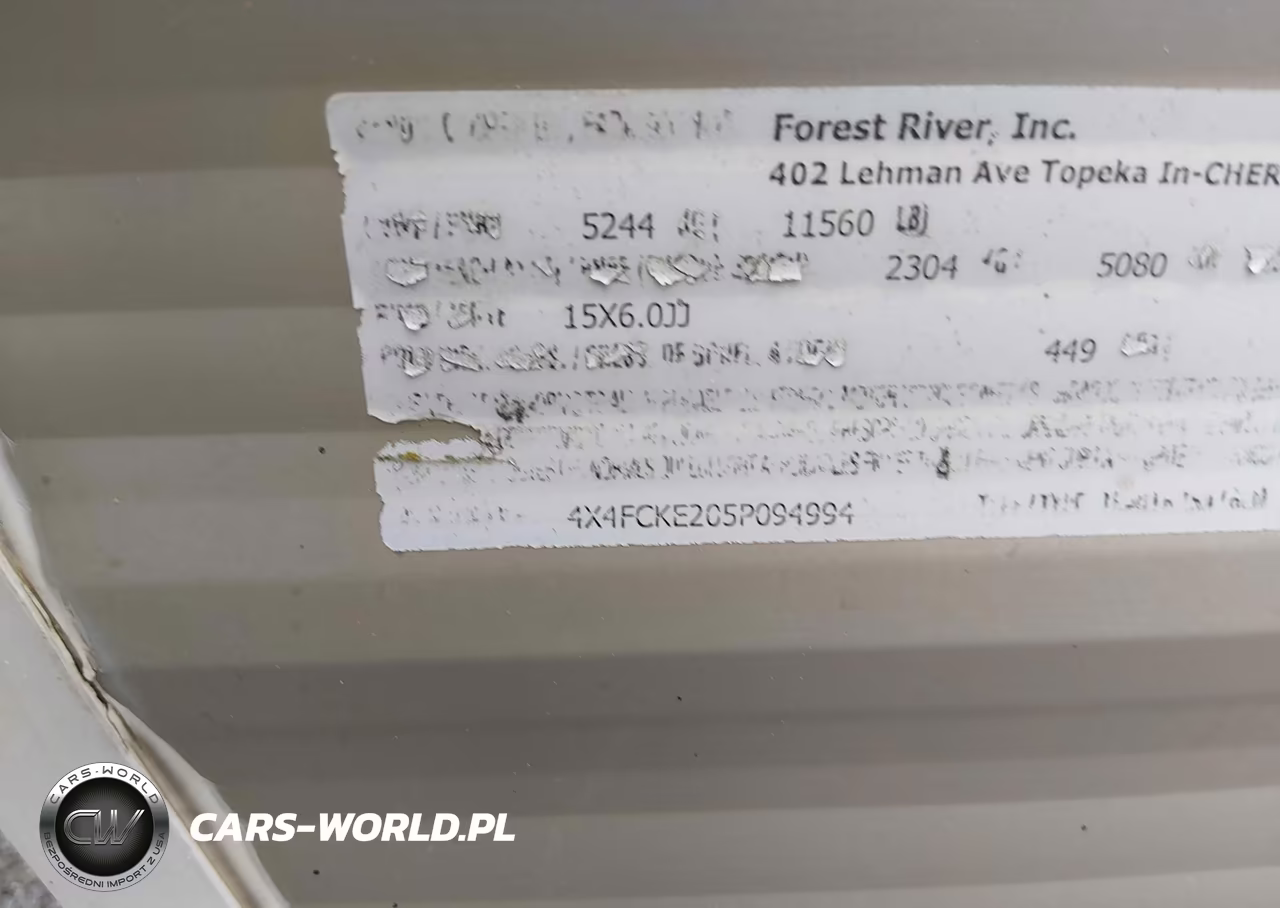 2005 Forest River Cherokee 5Th Wheel 29Ft VIN:4X4FCKE205P094994 - 9
