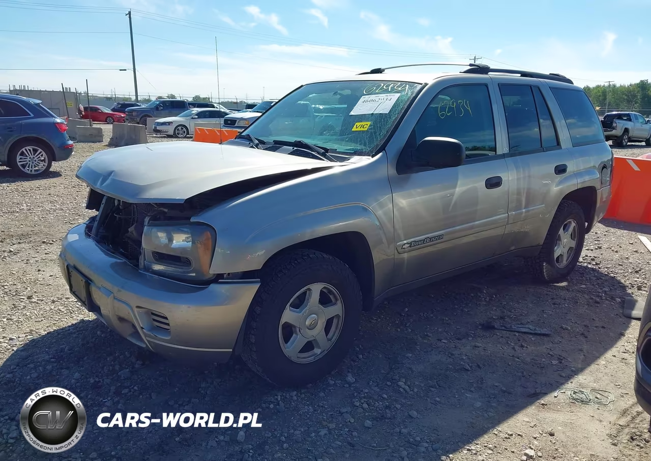 2002 Chevrolet Trailblazer Ls VIN:1GNDT13S022501206 - 2