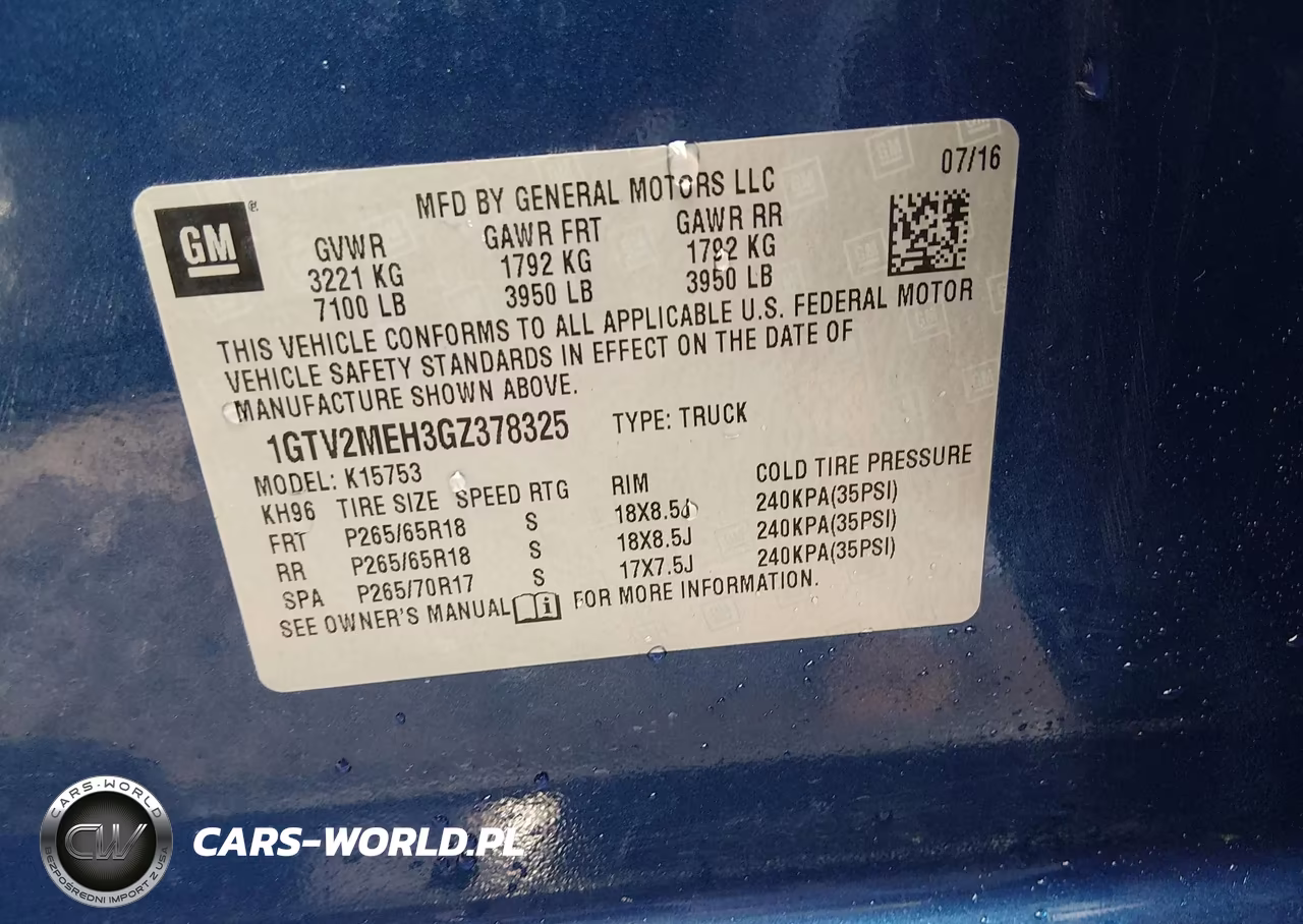2016 GMC Sierra 1500 Sle VIN:1GTV2MEH3GZ378325 - 9