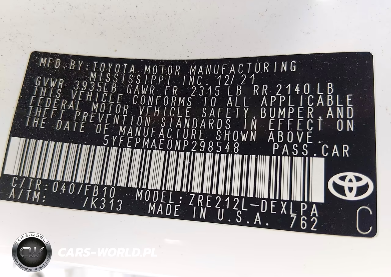 2022 Toyota Corolla Le VIN:5YFEPMAE0NP298548 - 9