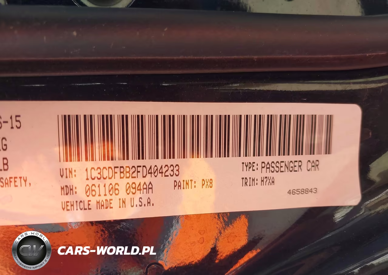 2015 Dodge Dart Sxt VIN:1C3CDFBB2FD404233 - 9