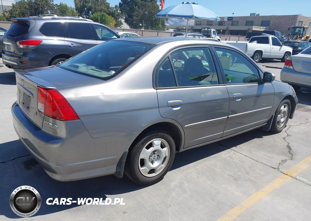 2004 Honda Civic Hybrid VIN:JHMES96664S016440 - 4