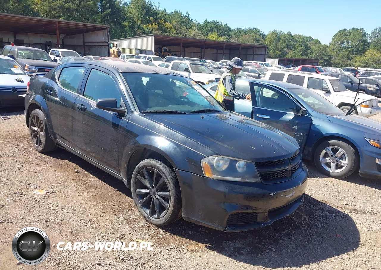 2014 Dodge Avenger Se VIN:1C3CDZAB1EN226875 - 1