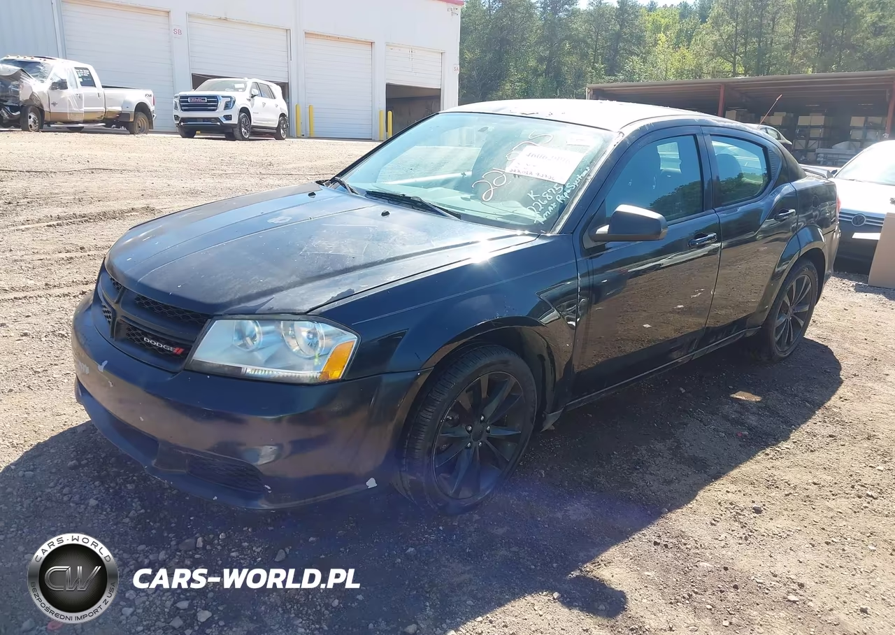 2014 Dodge Avenger Se VIN:1C3CDZAB1EN226875 - 2