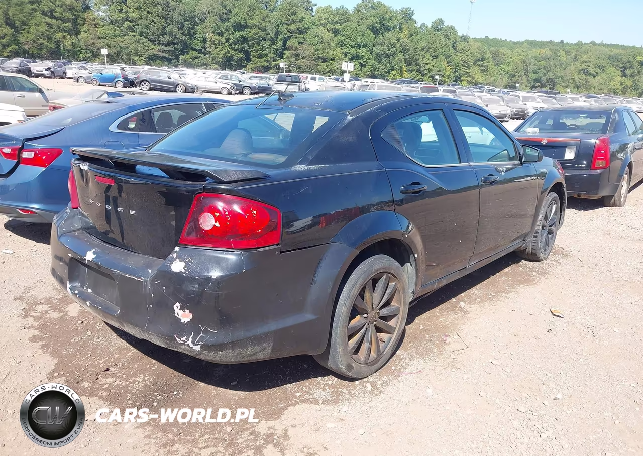 2014 Dodge Avenger Se VIN:1C3CDZAB1EN226875 - 4
