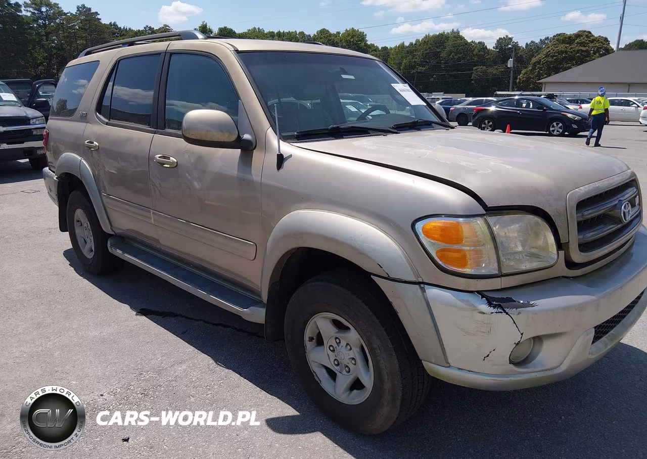 2002 Toyota Sequoia Sr5 V8 VIN:5TDZT34A62S070203 - 1