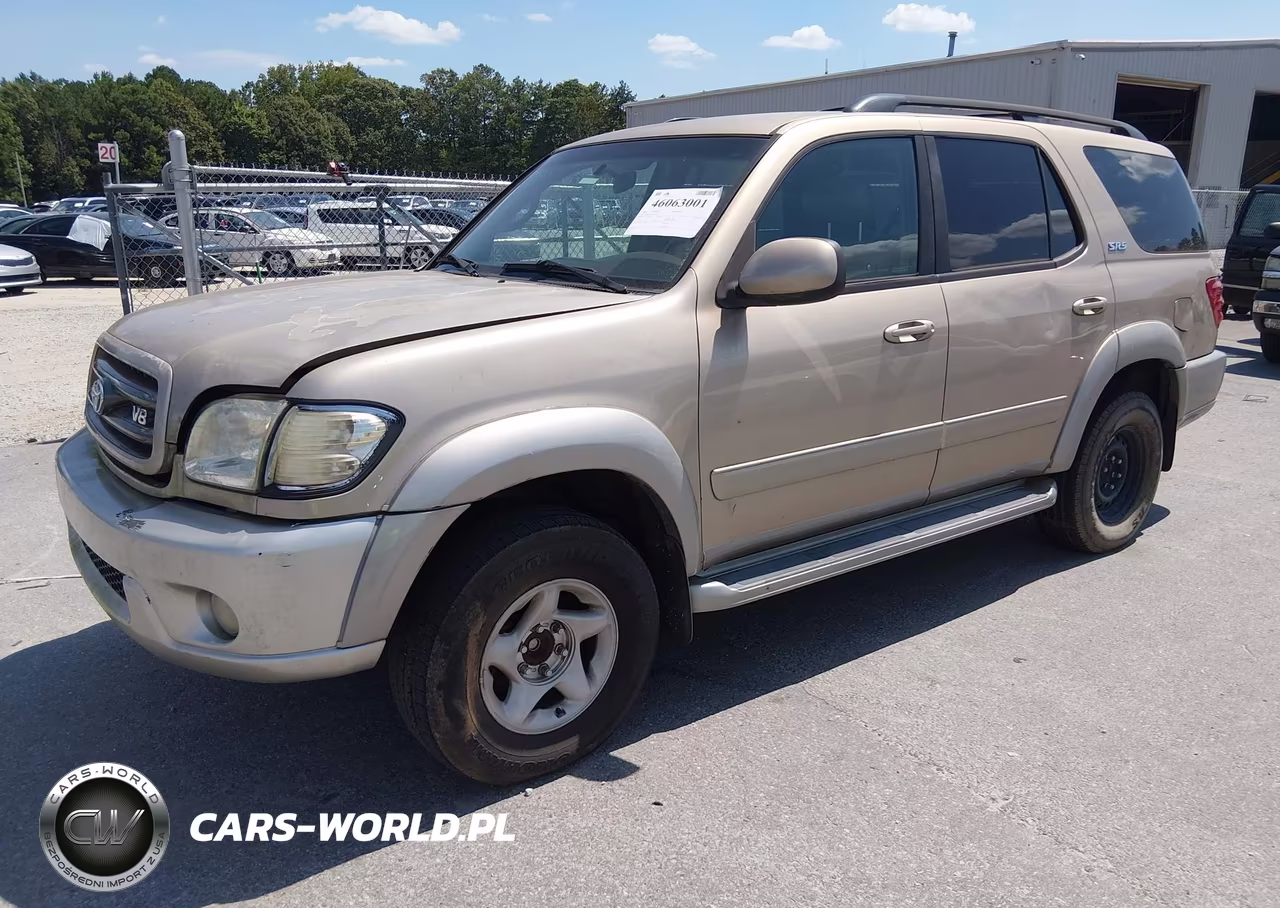 2002 Toyota Sequoia Sr5 V8 VIN:5TDZT34A62S070203 - 2