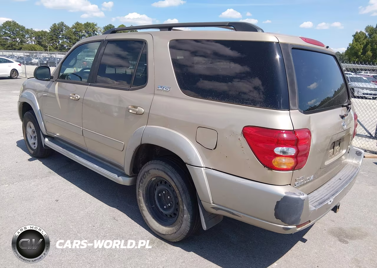 2002 Toyota Sequoia Sr5 V8 VIN:5TDZT34A62S070203 - 3