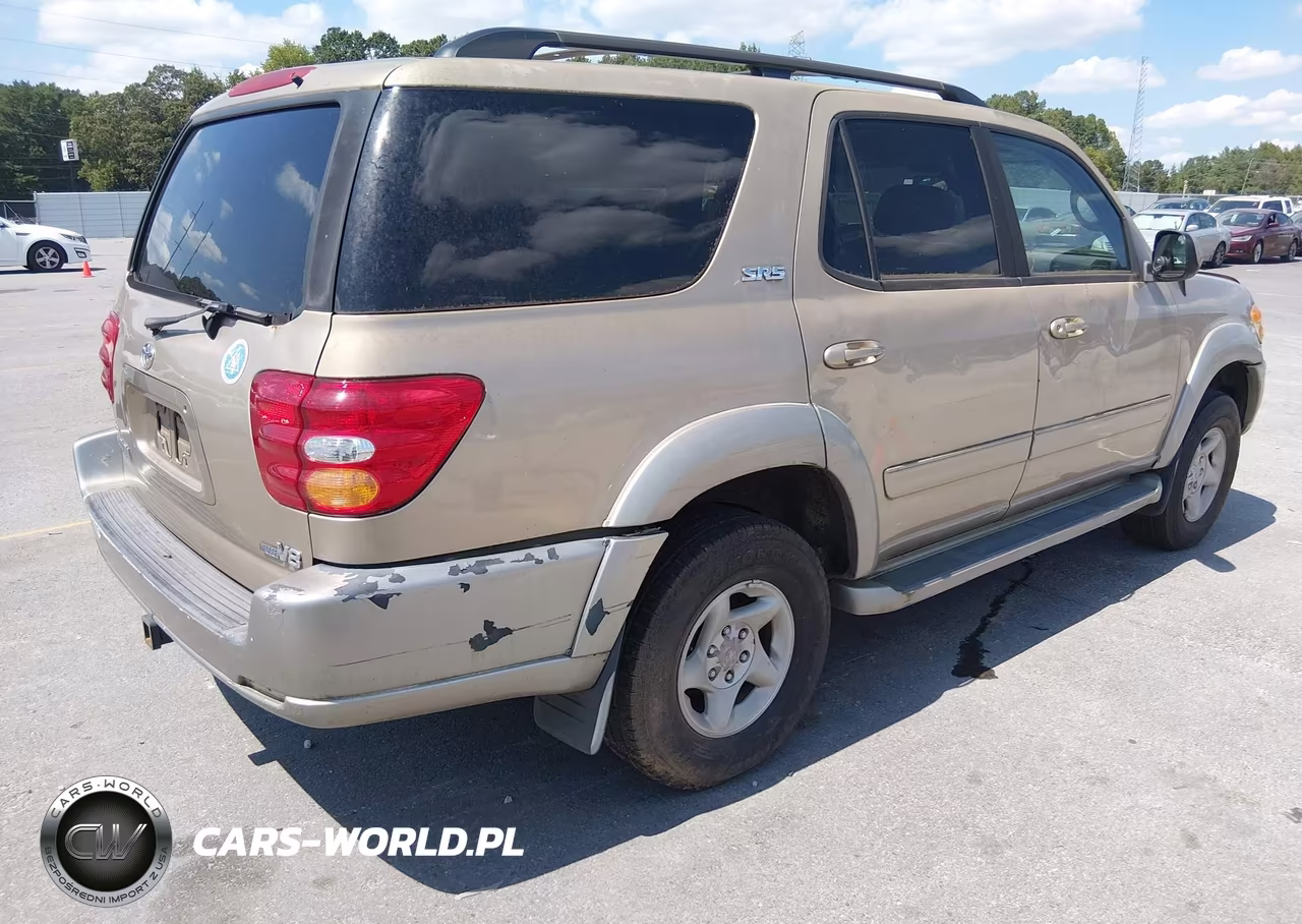 2002 Toyota Sequoia Sr5 V8 VIN:5TDZT34A62S070203 - 4