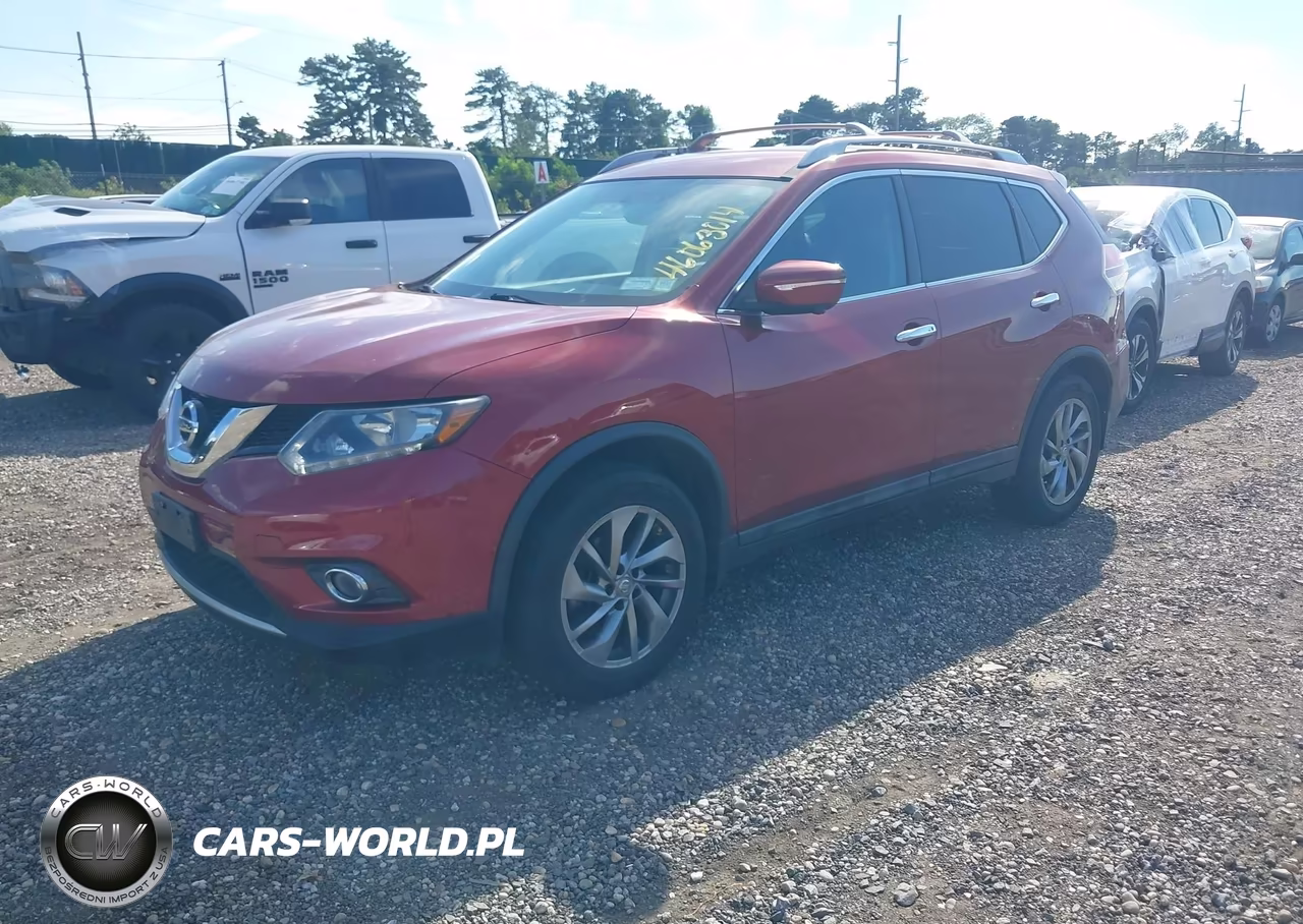 2015 Nissan Rogue Sl VIN:5N1AT2MV3FC791916 - 2