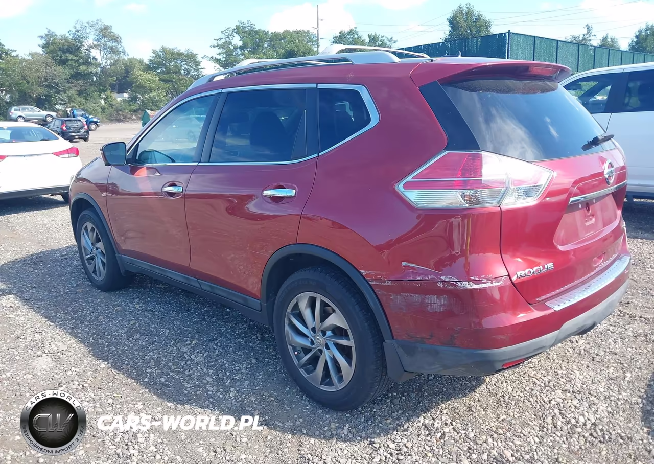 2015 Nissan Rogue Sl VIN:5N1AT2MV3FC791916 - 3