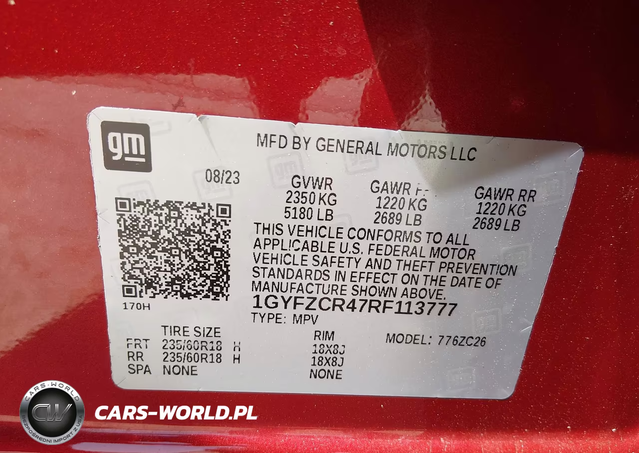 2024 Cadillac Xt4 Fwd Premium Luxury VIN:1GYFZCR47RF113777 - 9