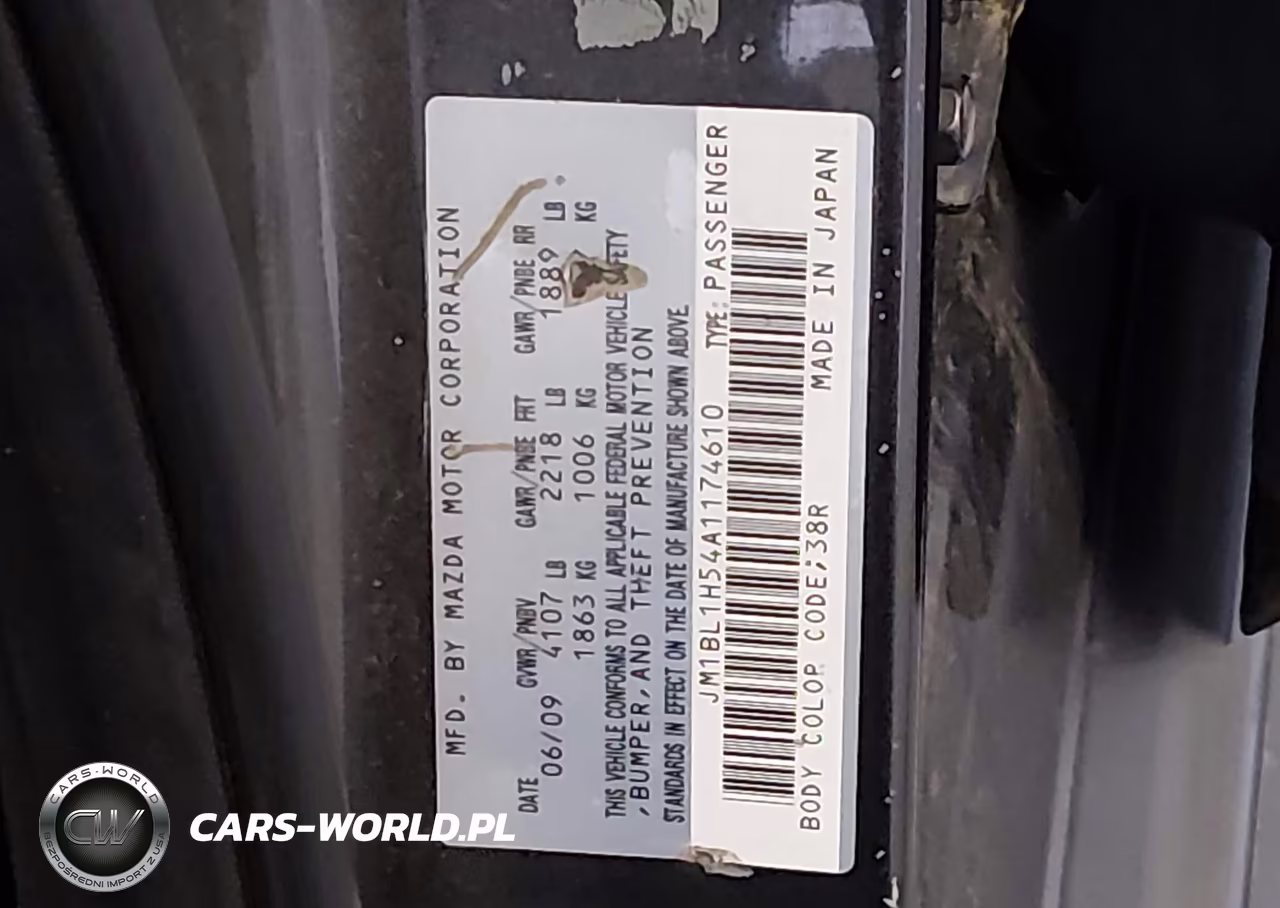 2010 Mazda Mazda3 S Sport VIN:JM1BL1H54A1174610 - 9