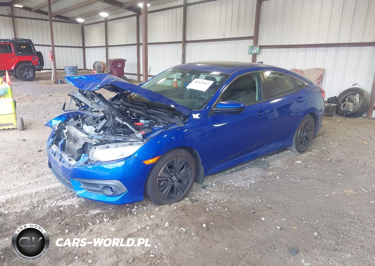 2018 Honda Civic Ex-T VIN:2HGFC1F34JH642017 - 2