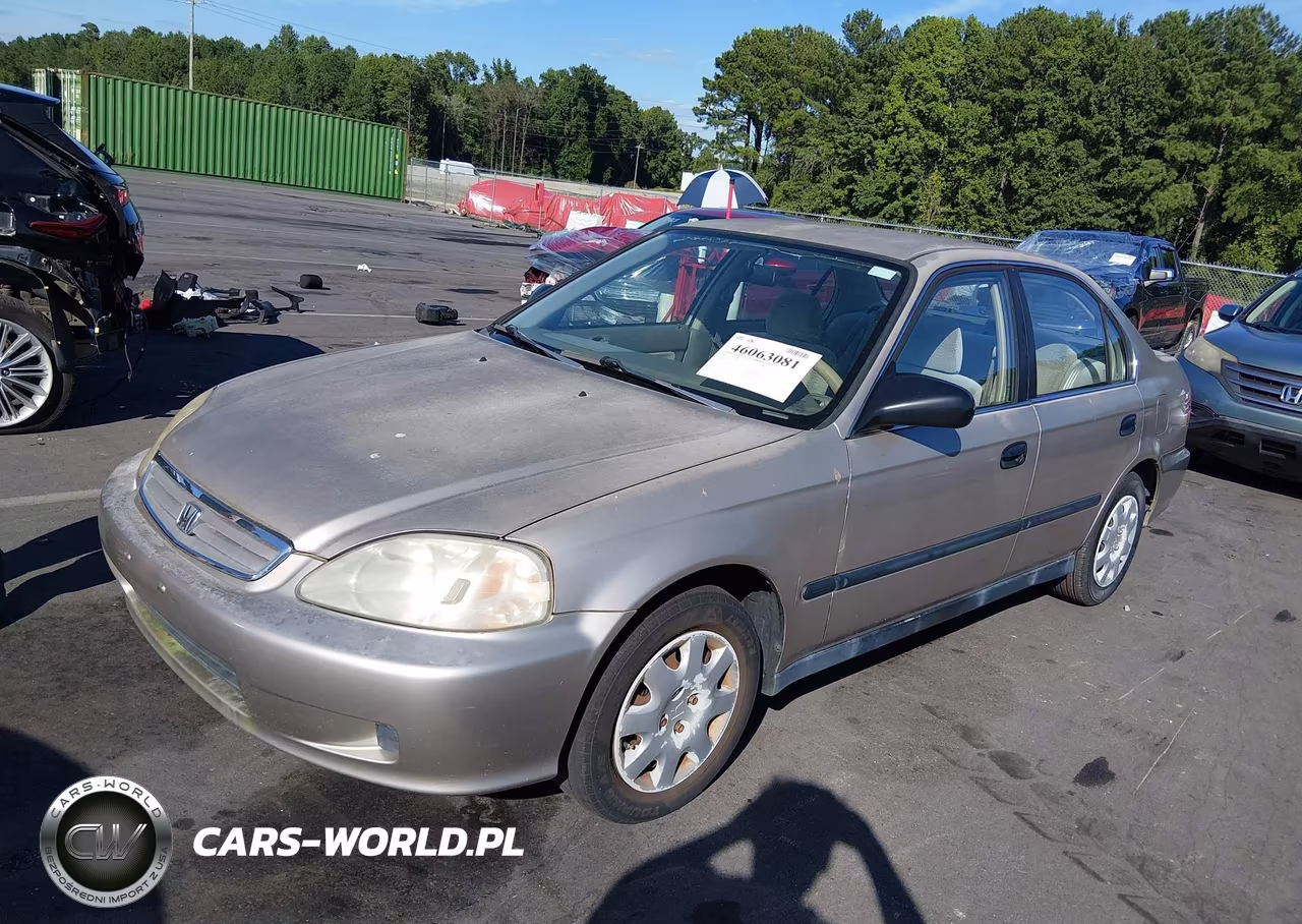 2000 Honda Civic Lx VIN:1HGEJ6678YL030675 - 2
