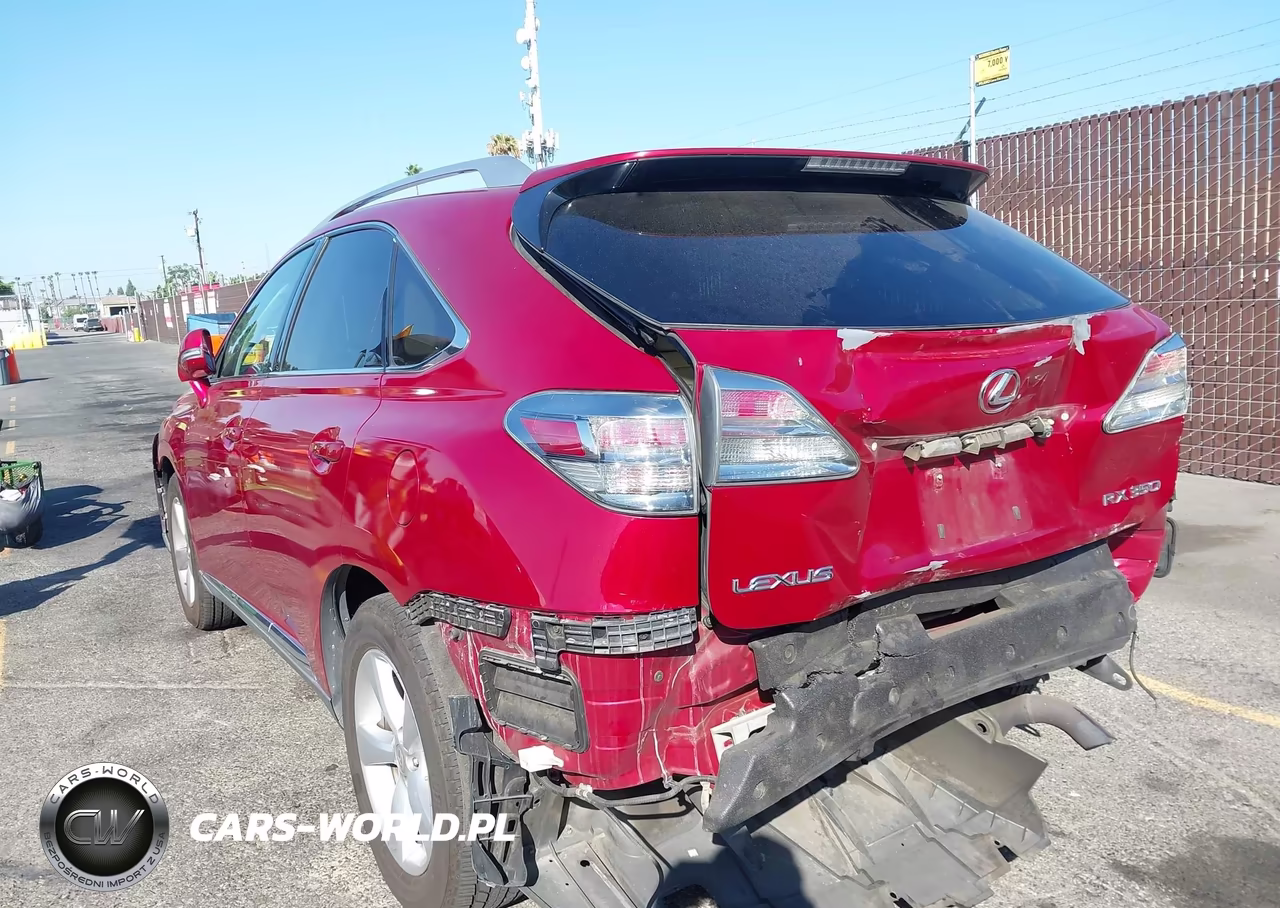 2010 Lexus Rx 350 VIN:2T2ZK1BA9AC001597 - 3