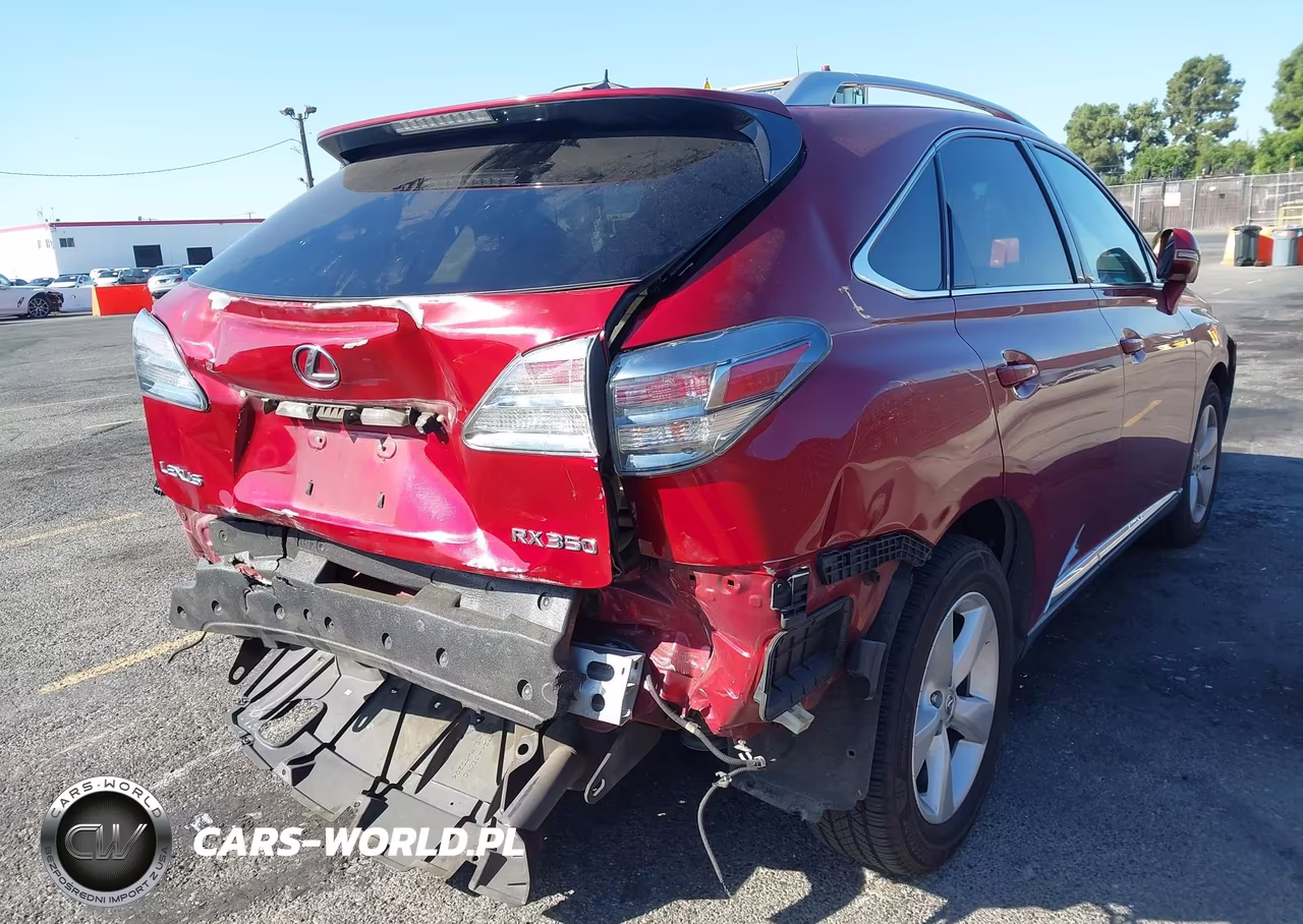 2010 Lexus Rx 350 VIN:2T2ZK1BA9AC001597 - 4