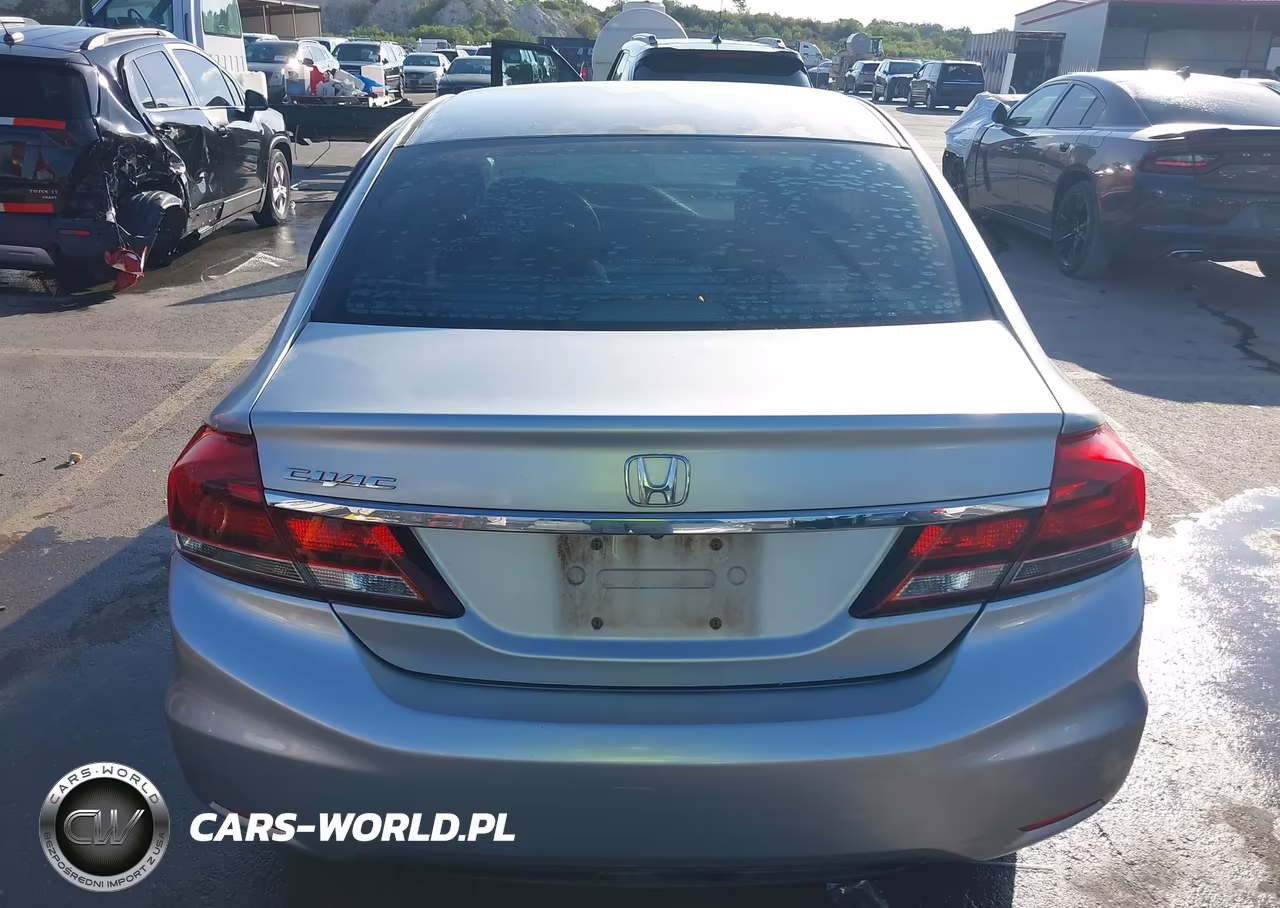 2013 Honda Civic Lx VIN:2HGFB2F51DH589825 - 16