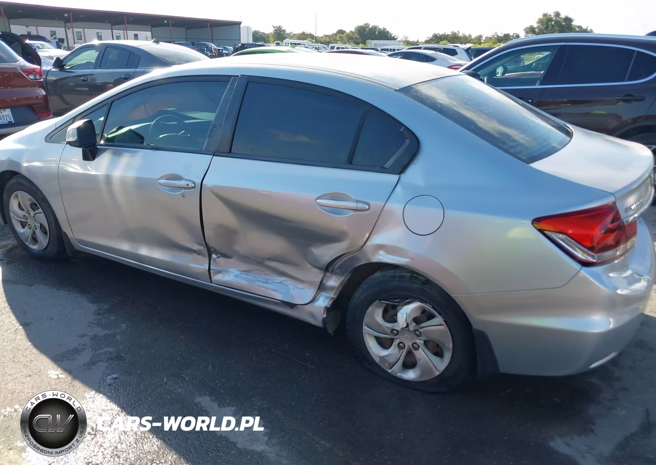 2013 Honda Civic Lx VIN:2HGFB2F51DH589825 - 6