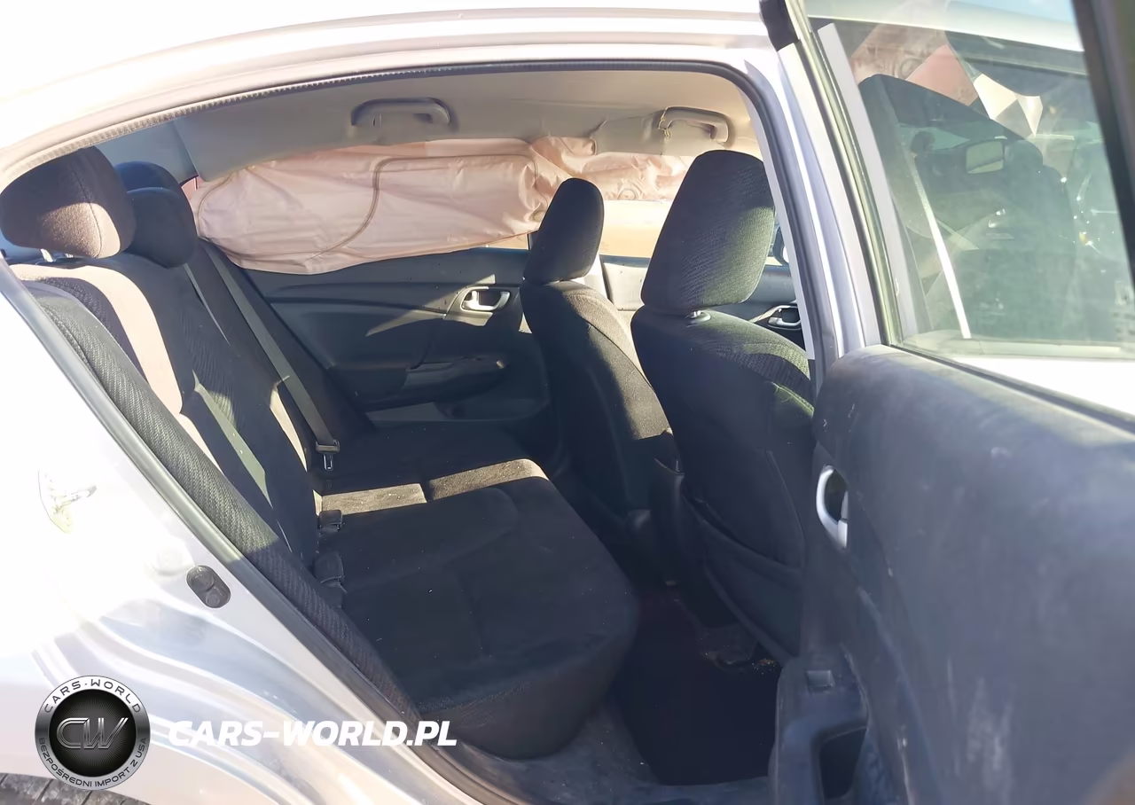 2013 Honda Civic Lx VIN:2HGFB2F51DH589825 - 8