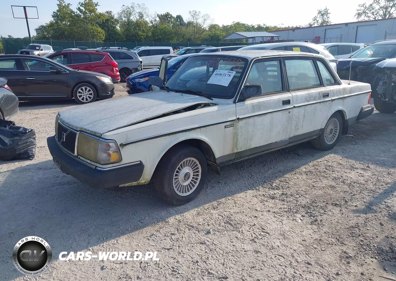 1988 Volvo 244 Dl-Gl VIN:YV1AX8846J1321214 - 2