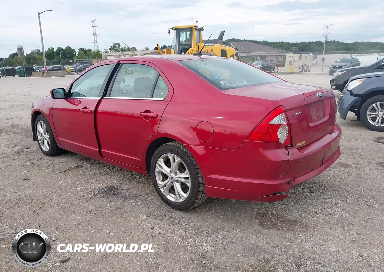2012 Ford Fusion Se VIN:3FAHP0HA2CR430182 - 3