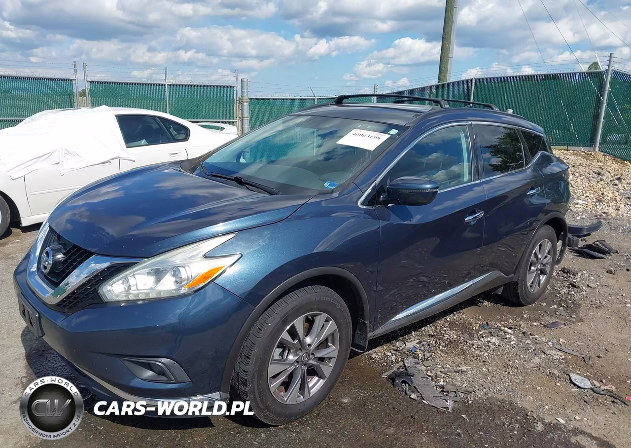 2016 Nissan Murano Sv VIN:5N1AZ2MG4GN154877 - 2