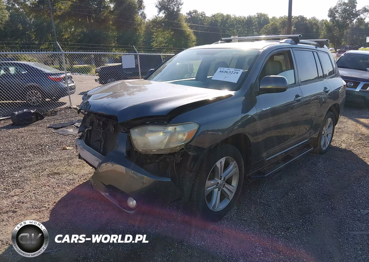 2008 Toyota Highlander Sport VIN:JTEES43A282055461 - 2