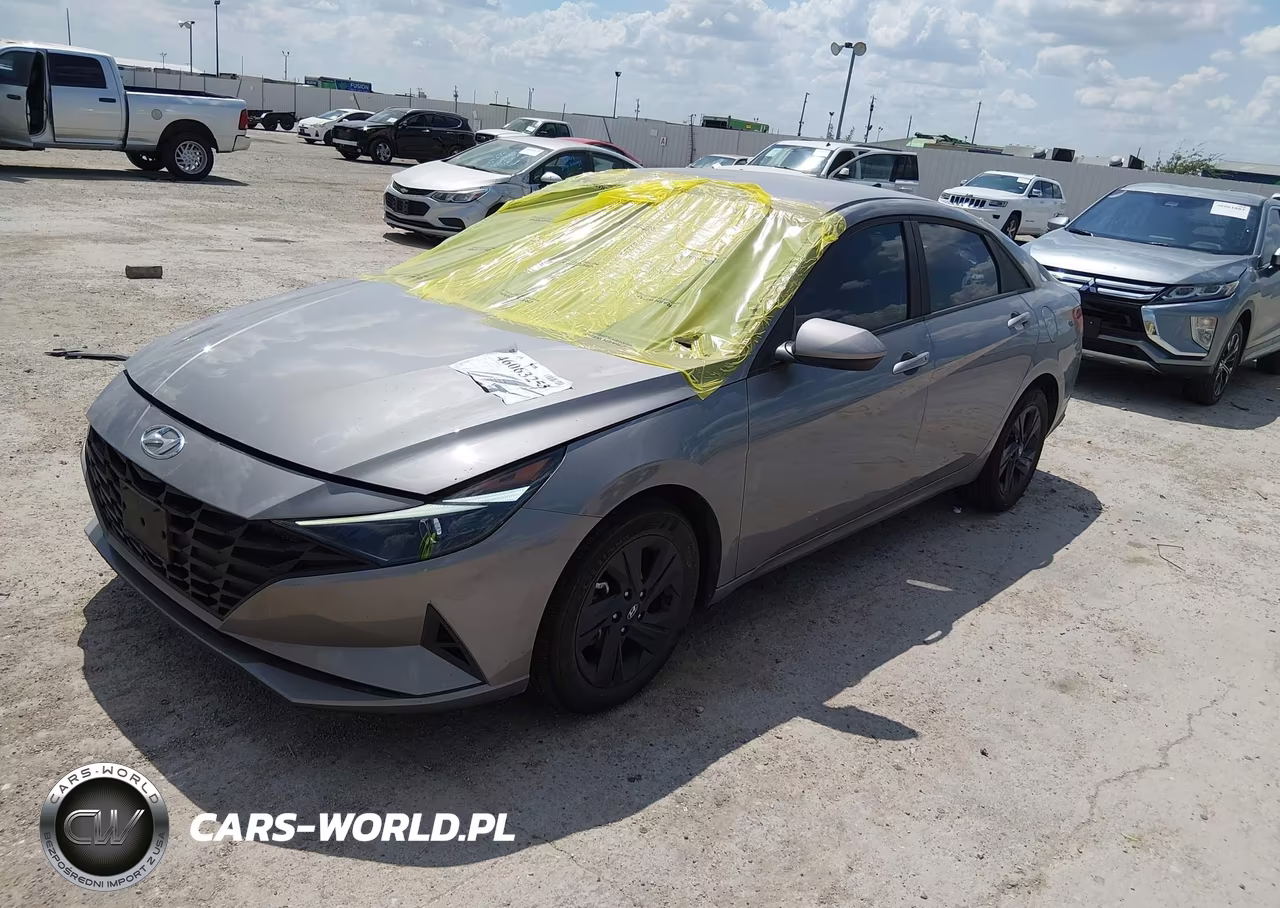 2022 Hyundai Elantra Sel VIN:KMHLM4AG8NU353439 - 2