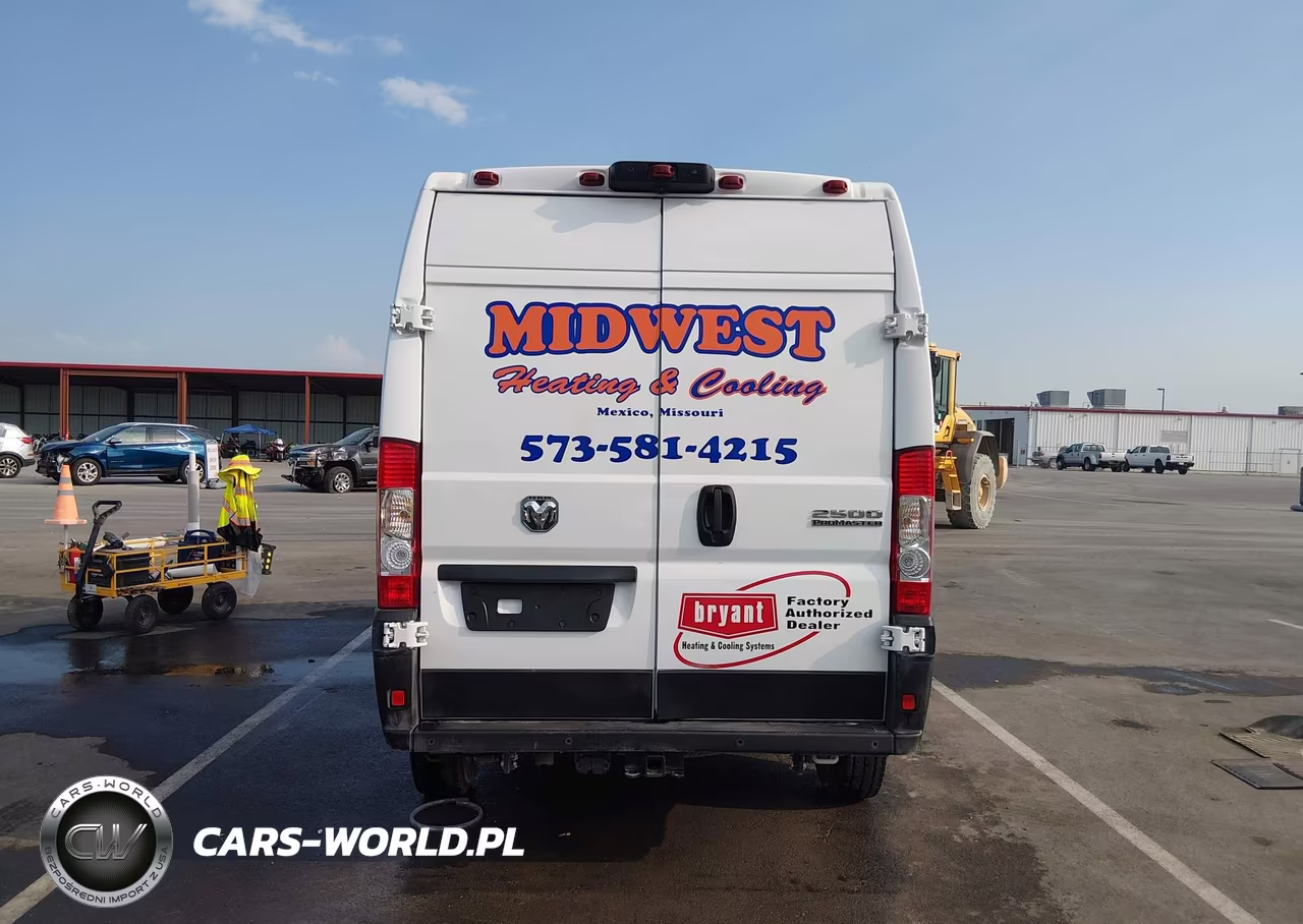 2026 Ram Promaster 2500 Slt High Roof 159 Wb VIN:3C6LRVDGXTE150529 - 16