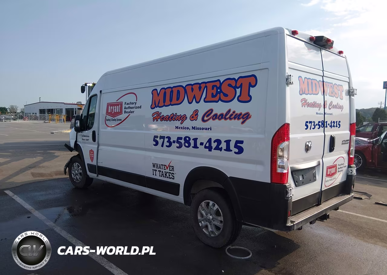2026 Ram Promaster 2500 Slt High Roof 159 Wb VIN:3C6LRVDGXTE150529 - 3