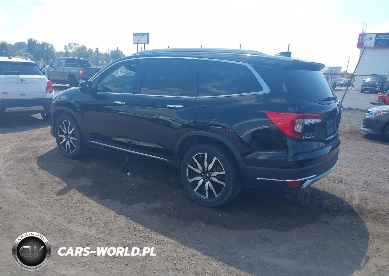 2019 Honda Pilot Elite VIN:5FNYF6H05KB007183 - 3
