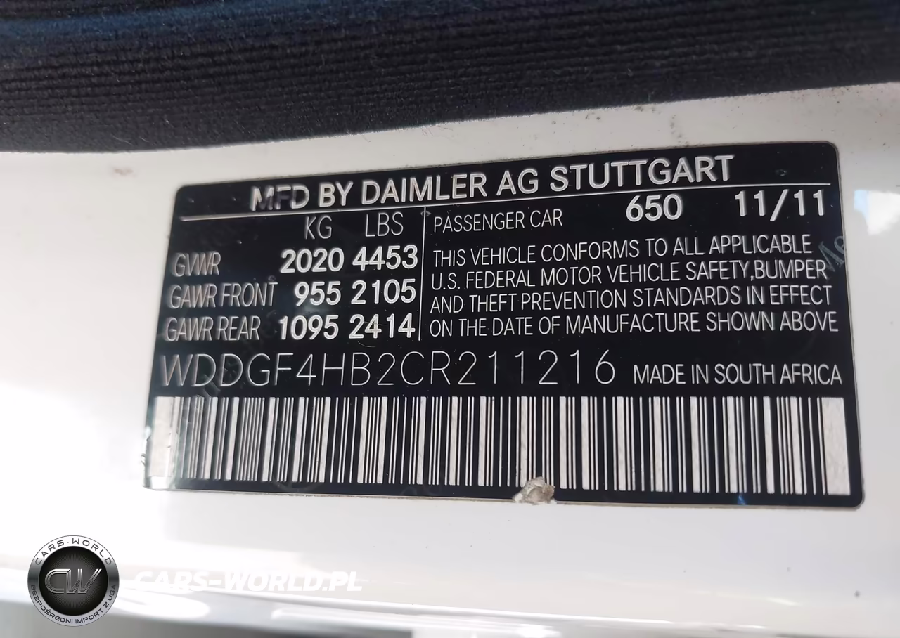 2012 Mercedes-Benz C 250 Sport VIN:WDDGF4HB2CR211216 - 9