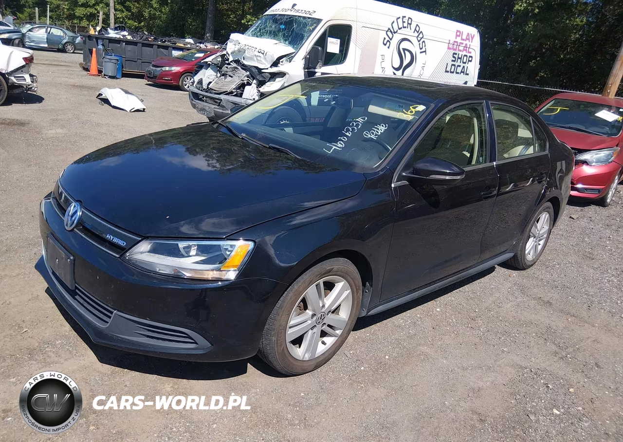 2013 Volkswagen Jetta Hybrid Sel VIN:3VW637AJ5DM273386 - 2