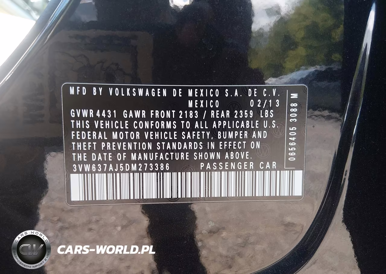 2013 Volkswagen Jetta Hybrid Sel VIN:3VW637AJ5DM273386 - 9