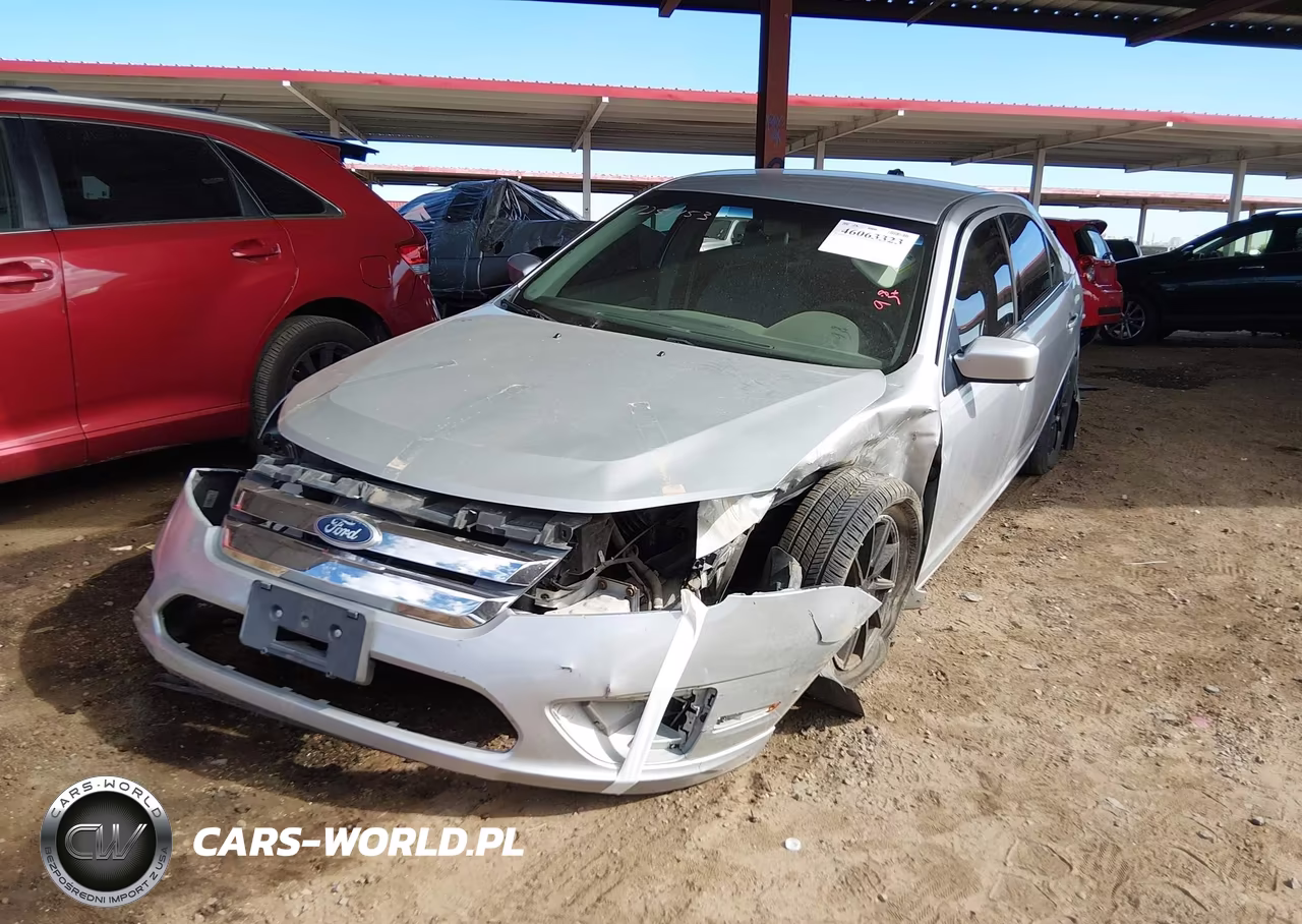 2010 Ford Fusion Se VIN:3FAHP0HG4AR384842 - 2