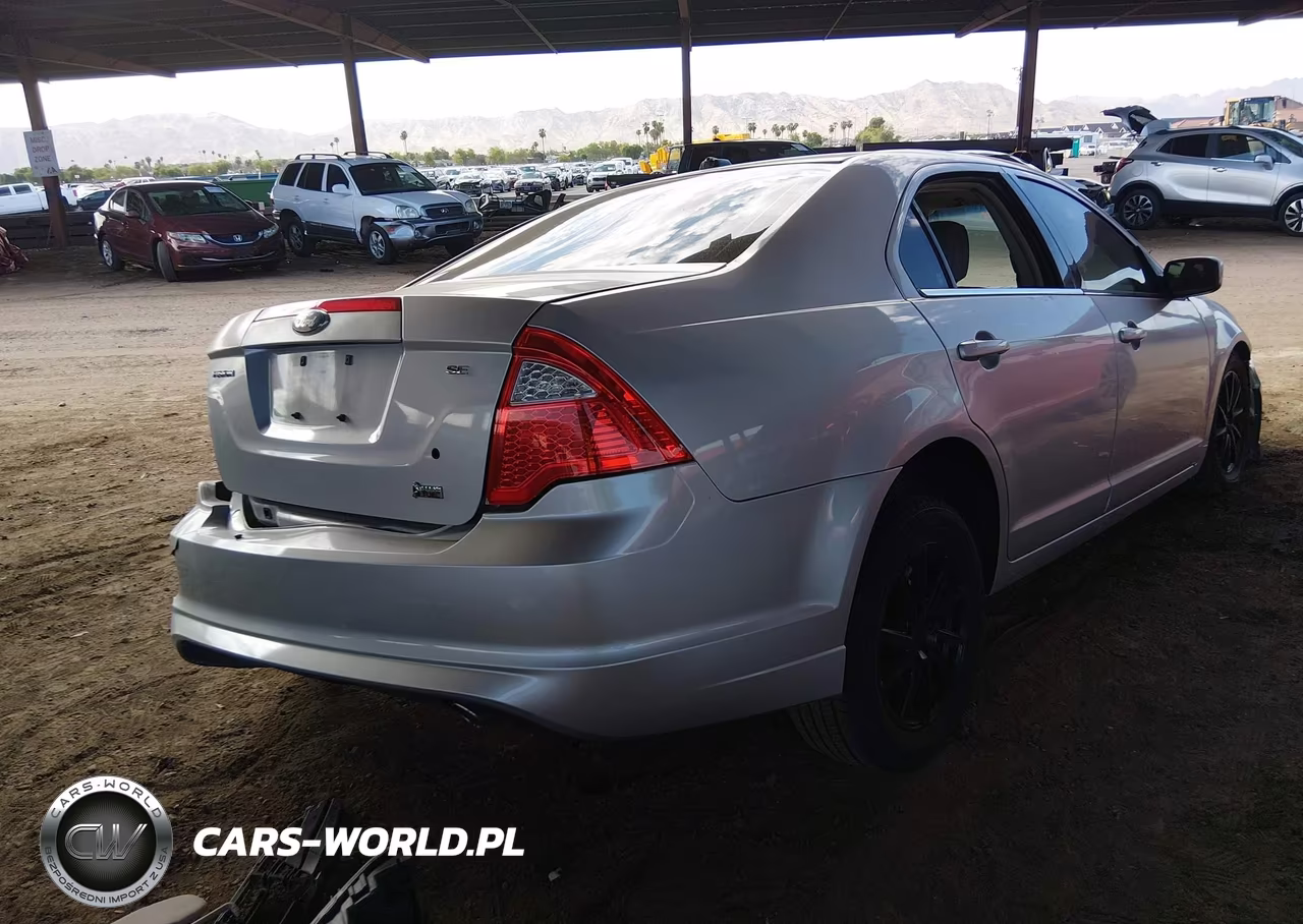 2010 Ford Fusion Se VIN:3FAHP0HG4AR384842 - 4