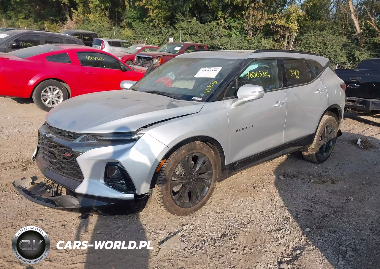 2022 Chevrolet Blazer Awd Rs VIN:3GNKBKRS5NS137817 - 2