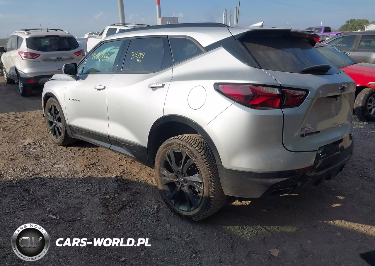 2022 Chevrolet Blazer Awd Rs VIN:3GNKBKRS5NS137817 - 3