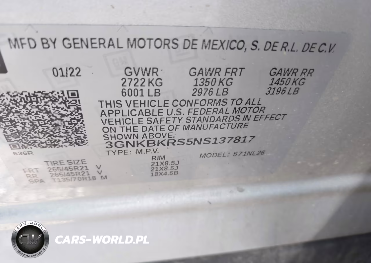 2022 Chevrolet Blazer Awd Rs VIN:3GNKBKRS5NS137817 - 9