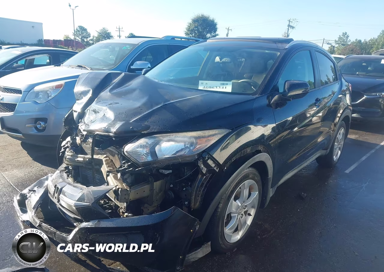 2016 Honda Hr-V Ex-L VIN:3CZRU5H74GM706450 - 2