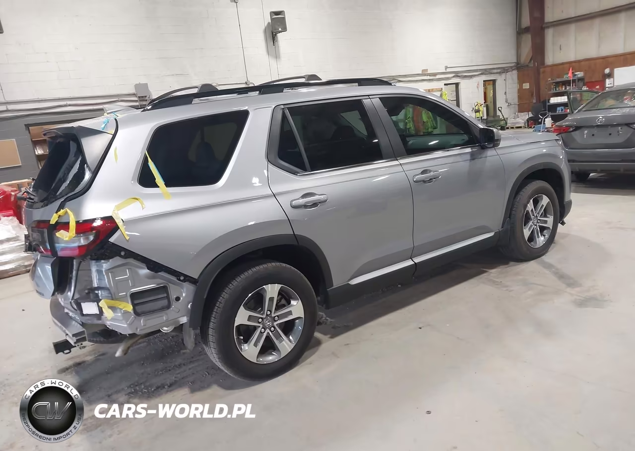 2025 Honda Pilot Ex-L VIN:5FNYG2H4XSB034176 - 4
